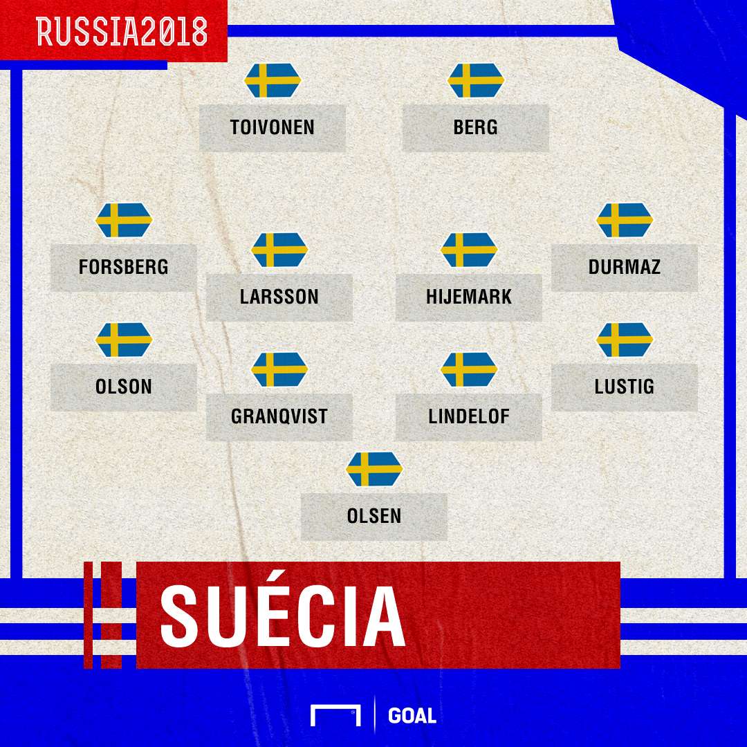Suécia - 4-4-2 PS - 17/06/2018