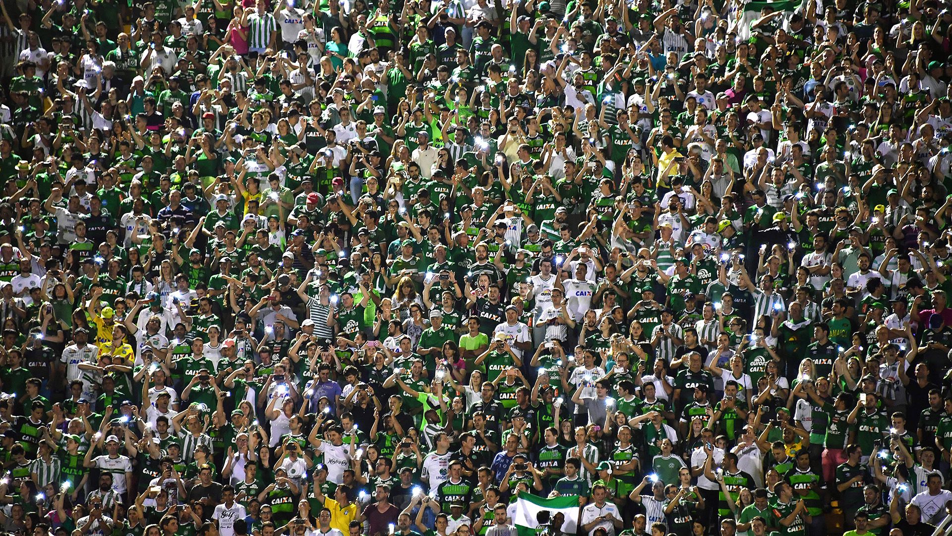 Torcida Chapecoense San Lorenzo Sudamericana 23112016