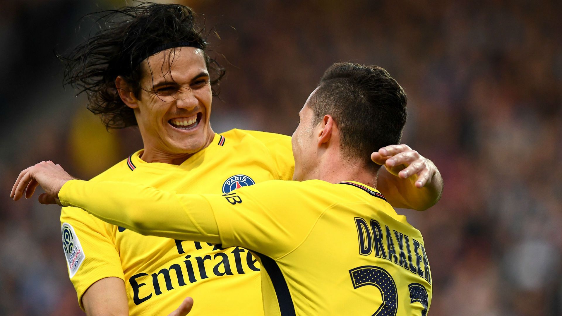 Edinson Cavani Angers PSG