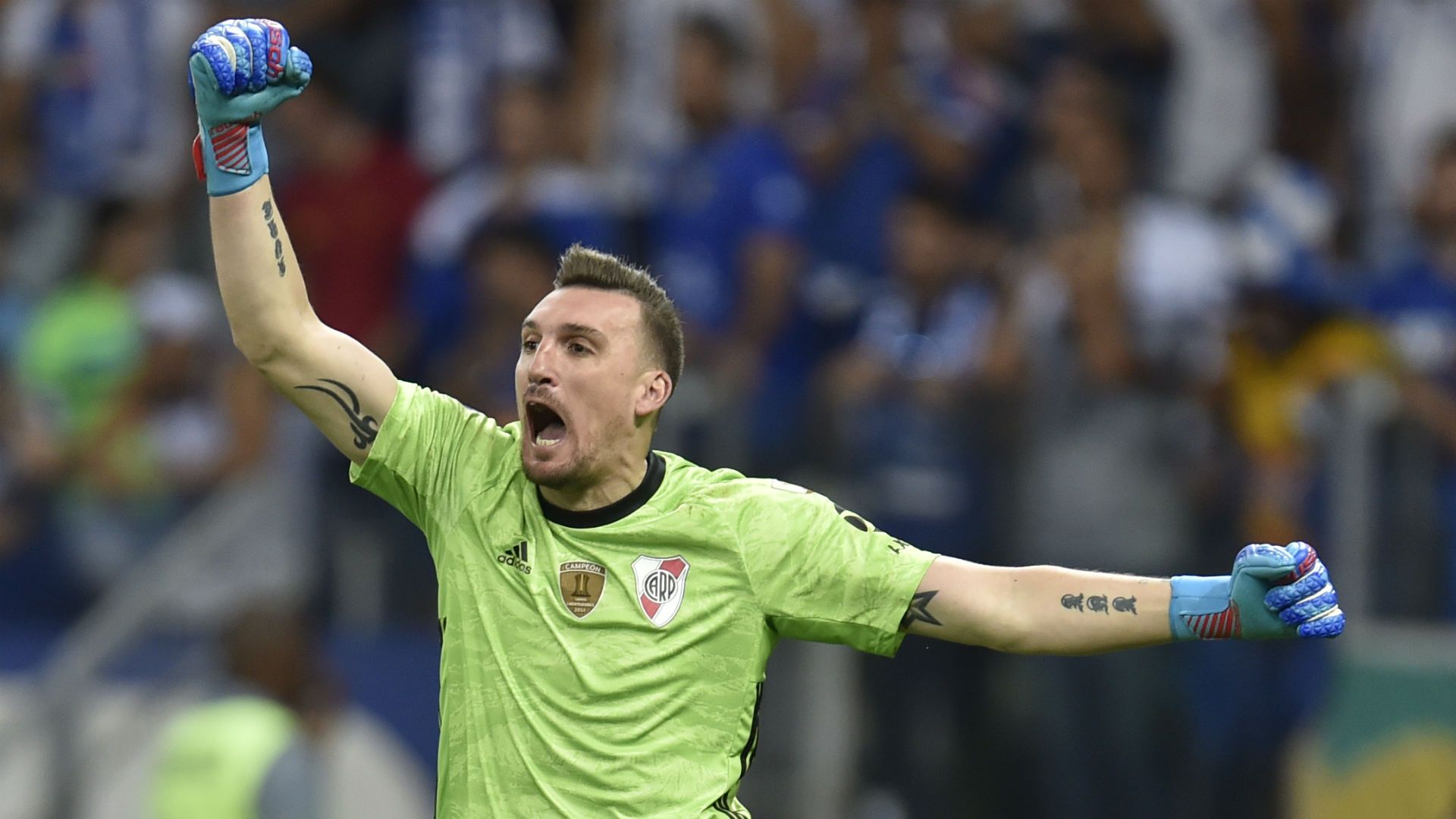 Franco Armani Cruzeiro River Copa Libertadores Octavos 30072019