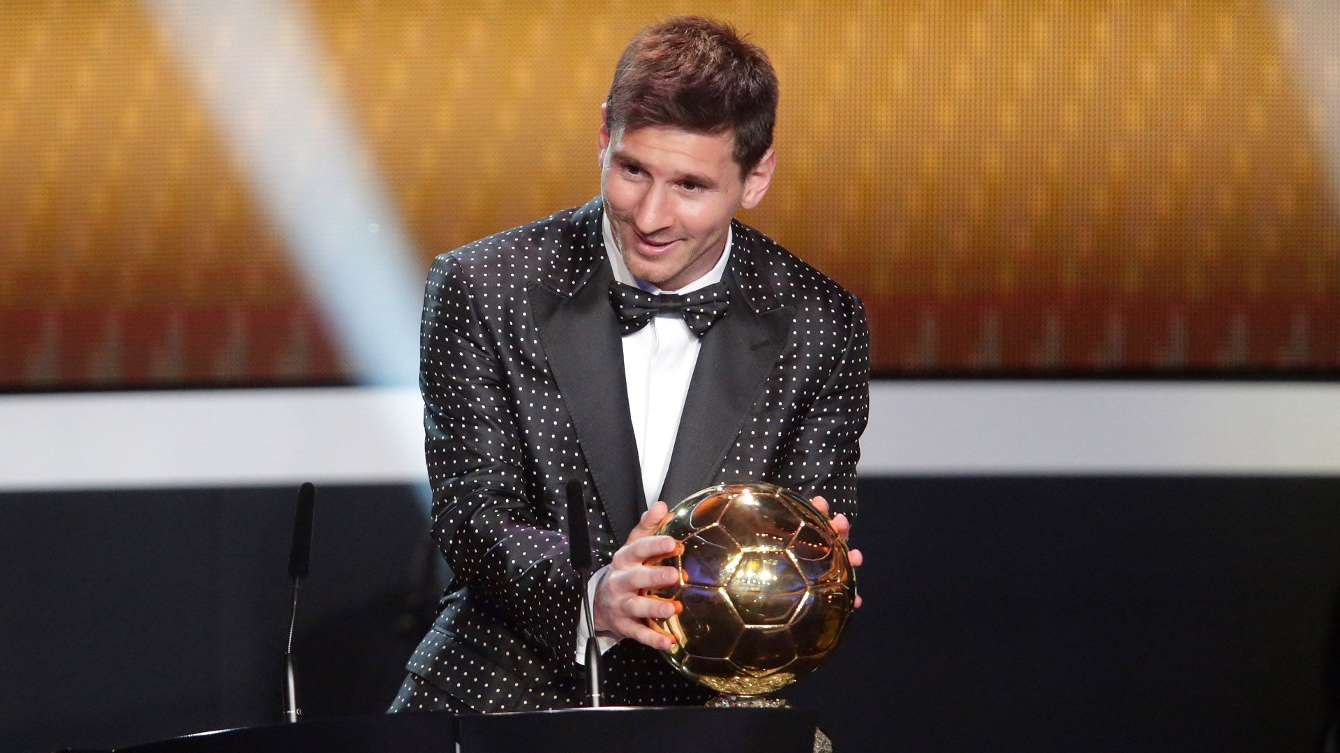 Lionel Messi Barcelona Ballon d'Or