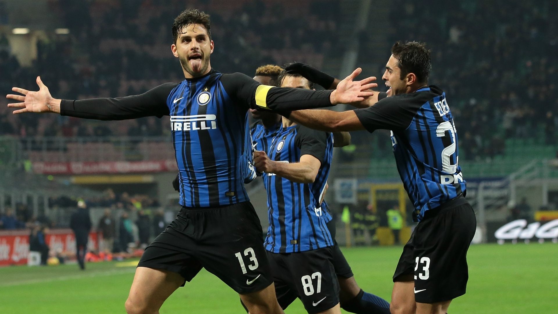 Andrea Ranocchia Inter Benevento Serie A 02242018