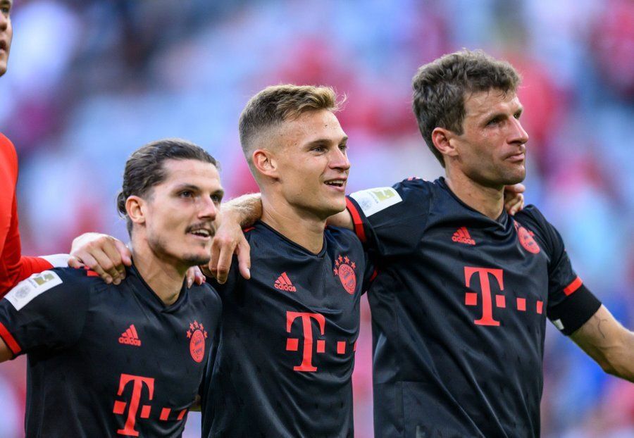 Sabitzer Kimmich Müller Bayern München