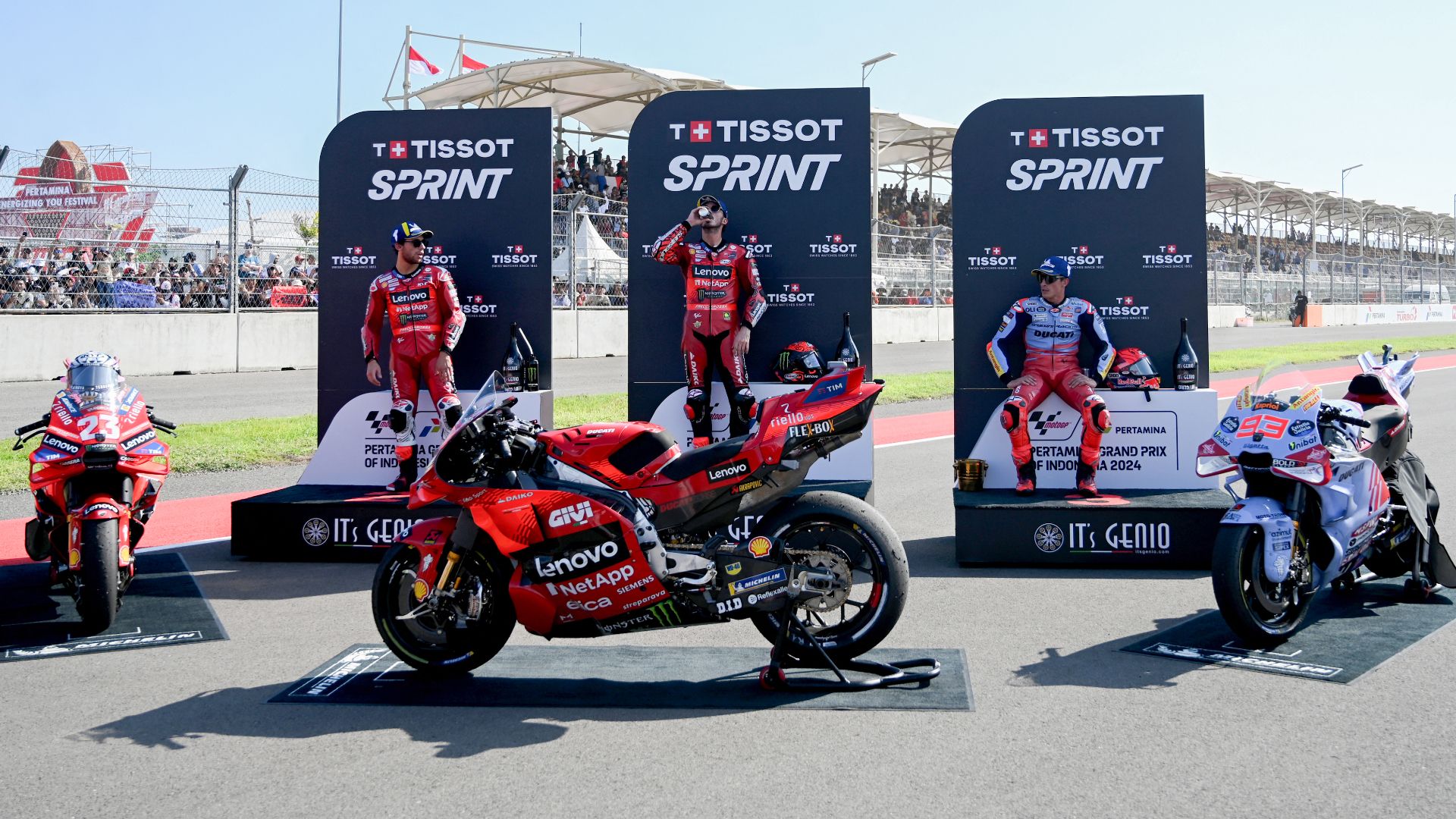 Bagnaia Moto GP Indonesia