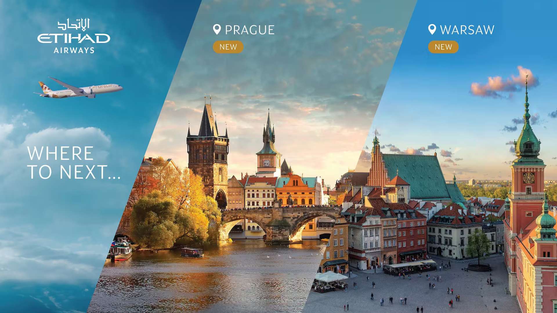 Etihad Airways new Europe routes