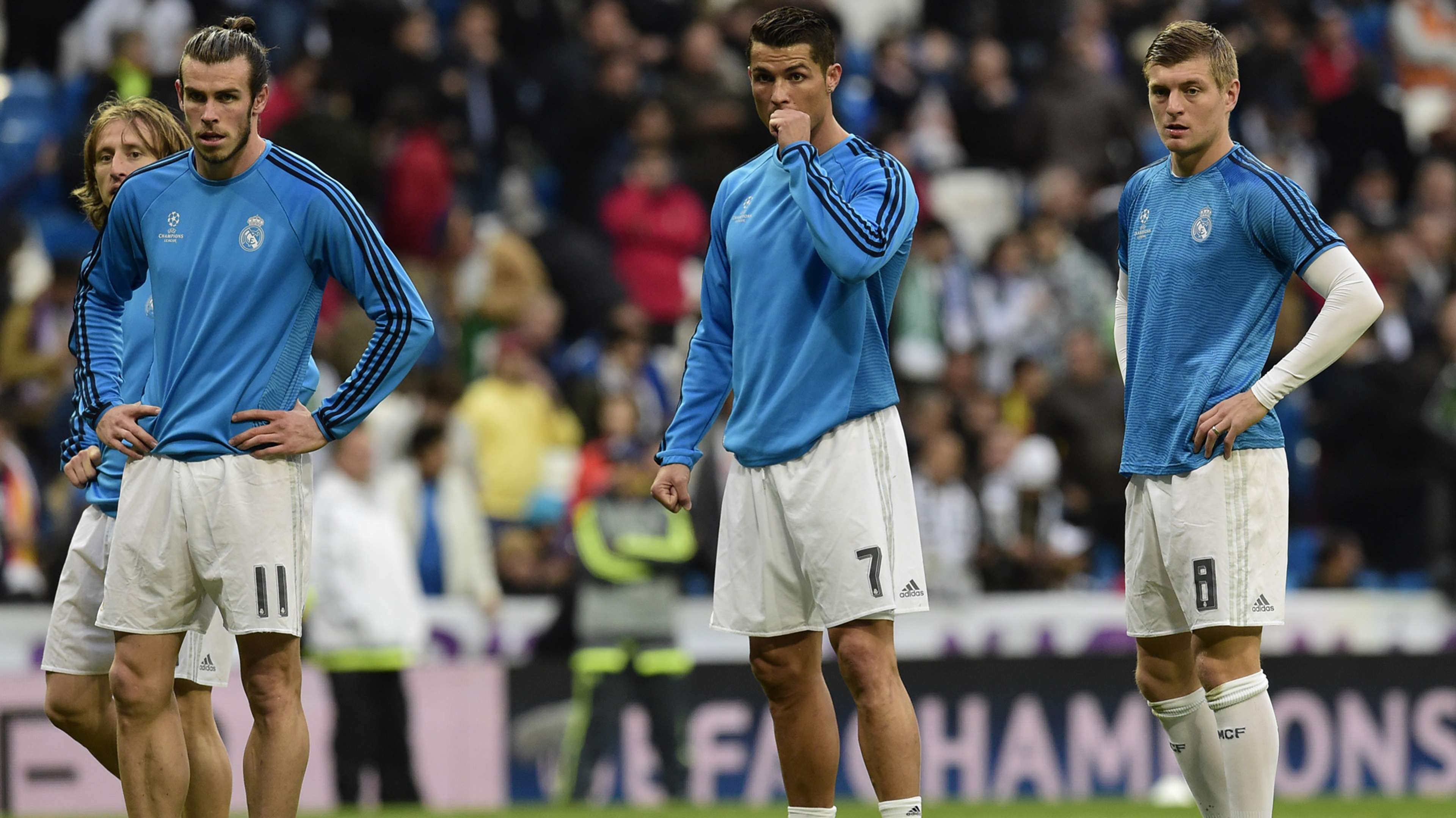 Christiano Ronaldo, Gareth Bale, Toni Kroos