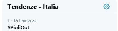 Twitter #Pioliout