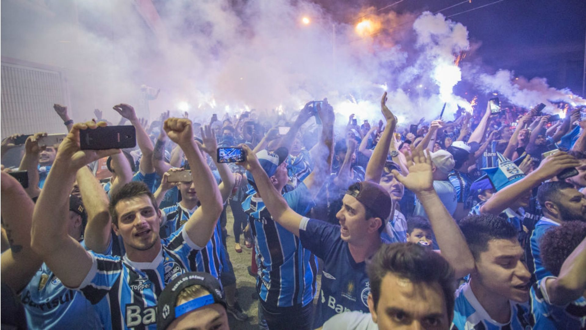 Torcida Grêmio River Plate Libertadores 30102018