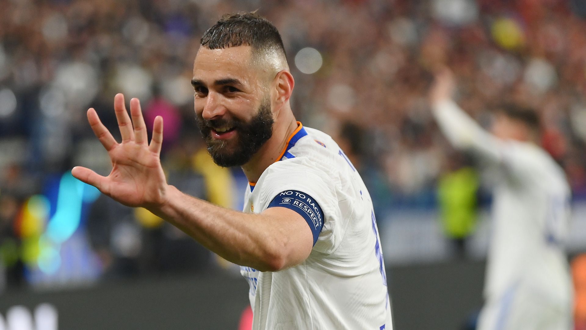 Karim Benzema Real Madrid vs Liverpool Champions League Final 2022