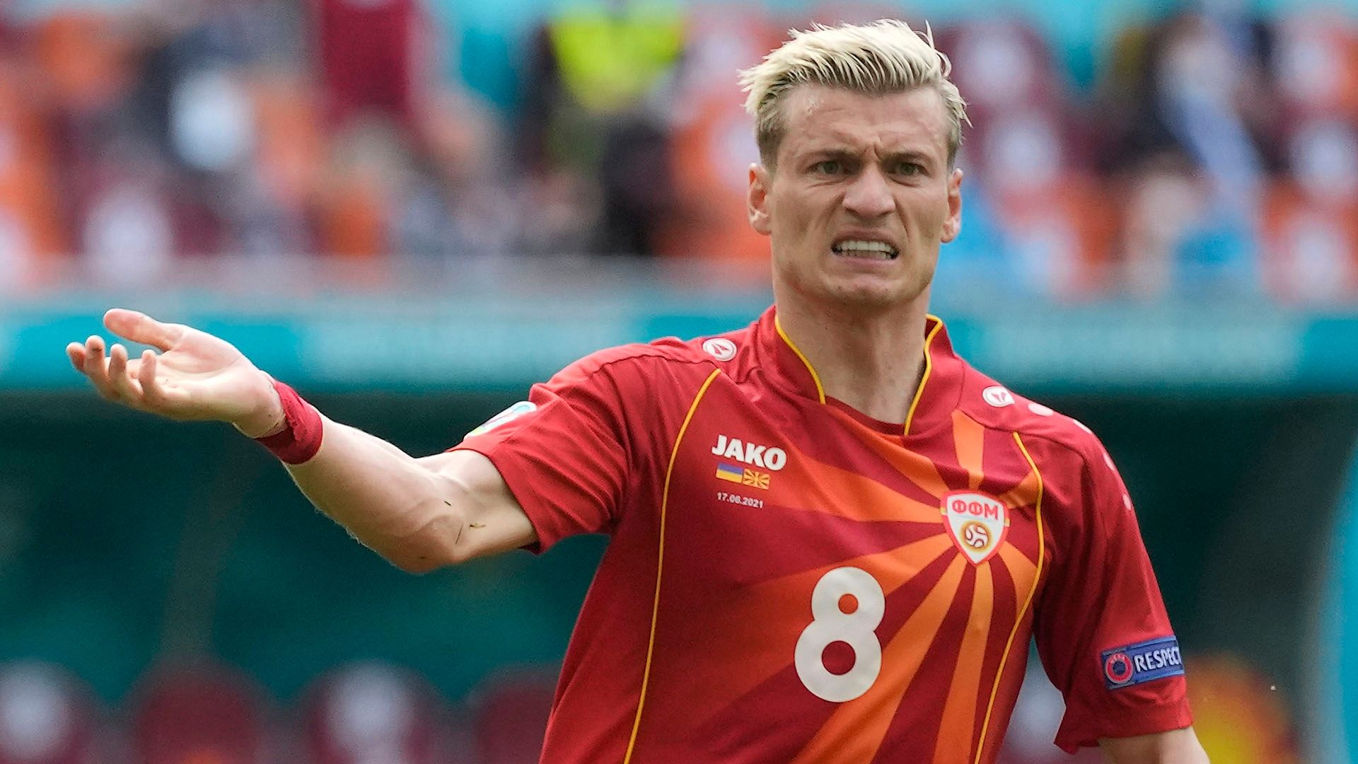 Ezgjan Alioski North Macedonia Euro 2020