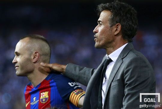 Luis Enrique iniesta