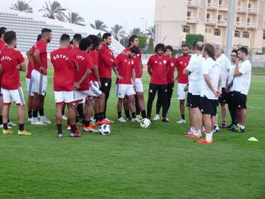 تدريب منتخب مصر