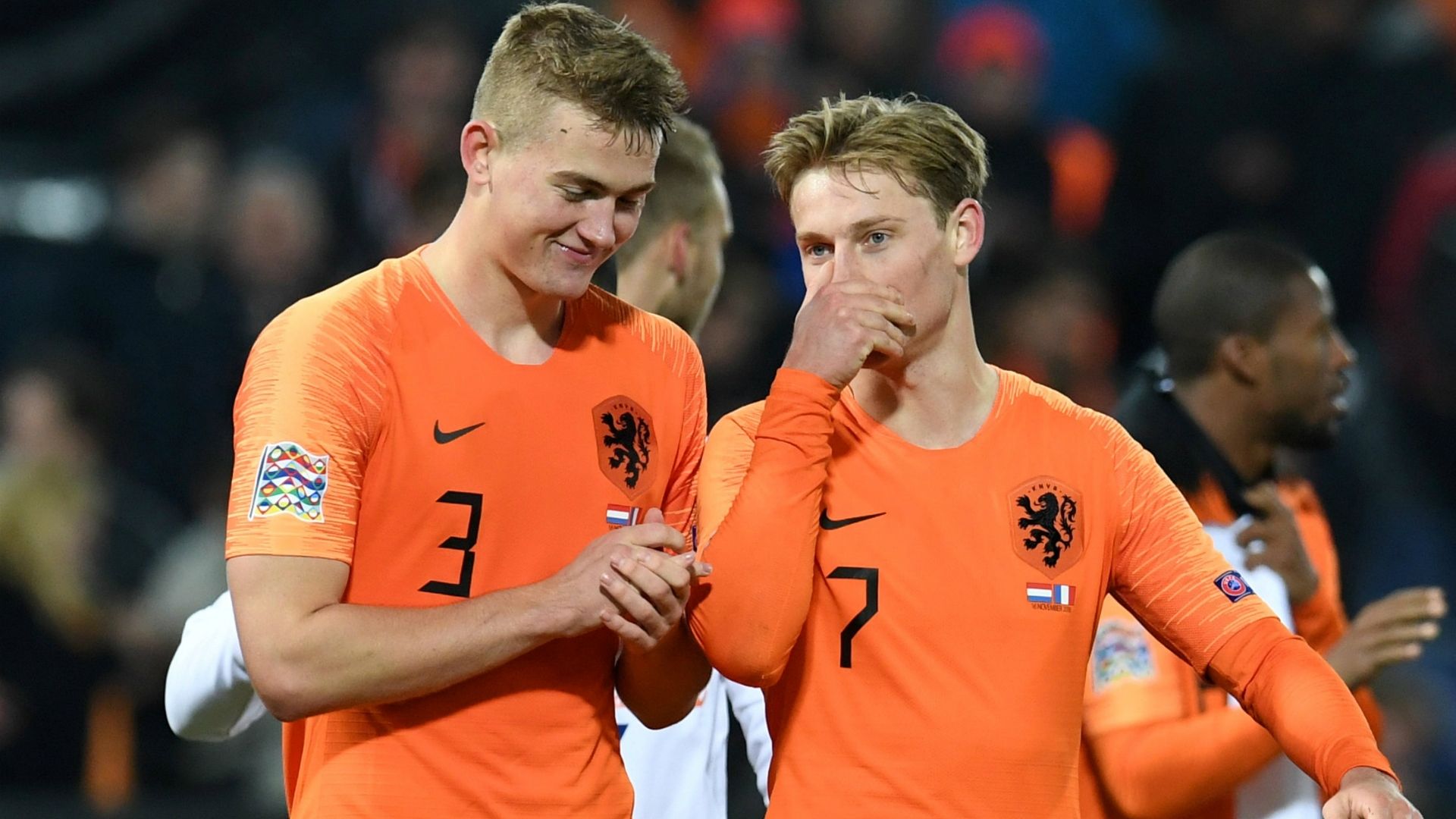 Matthijs de Ligt Frenkie de Jong 11162018