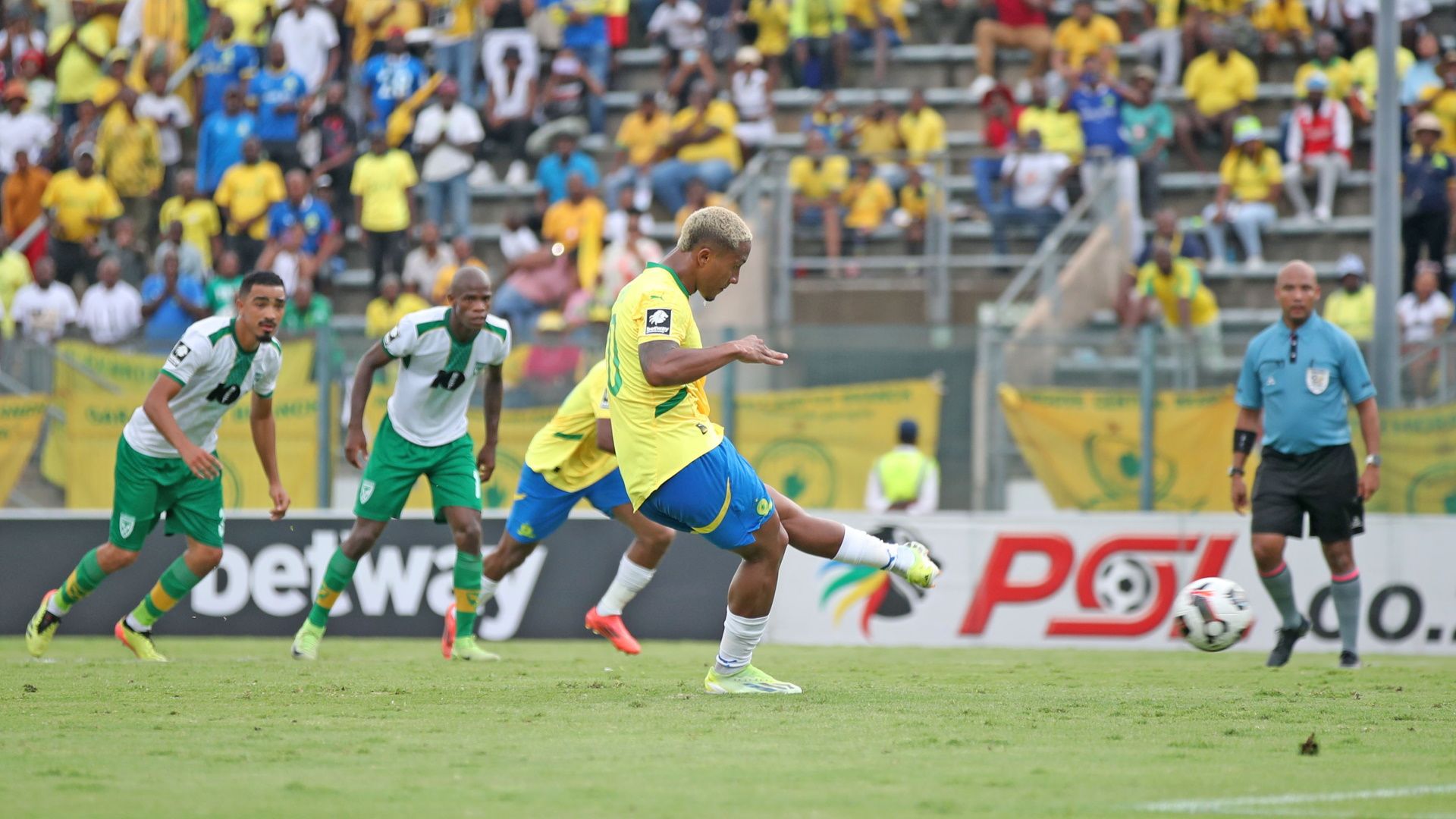 Lucas Ribeiro Costa, Mamelodi Sundowns vs Golden Arrows, February 2025