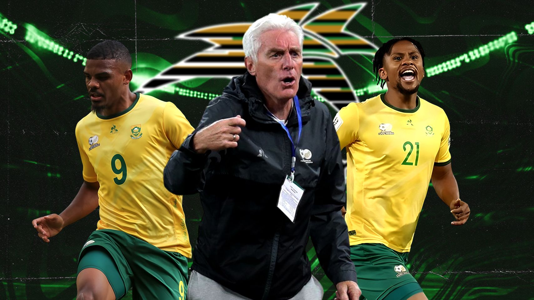 Bafana Bafana players GFX 