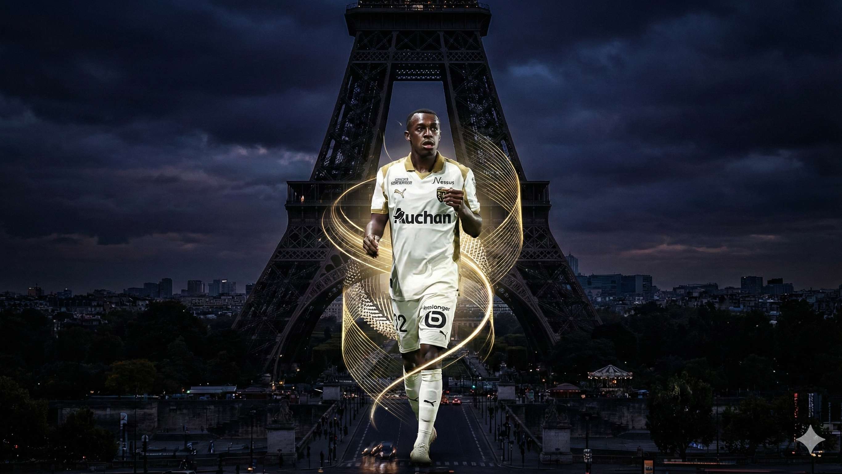 Saud Abdulhamid Lens Paris (Goal Only)