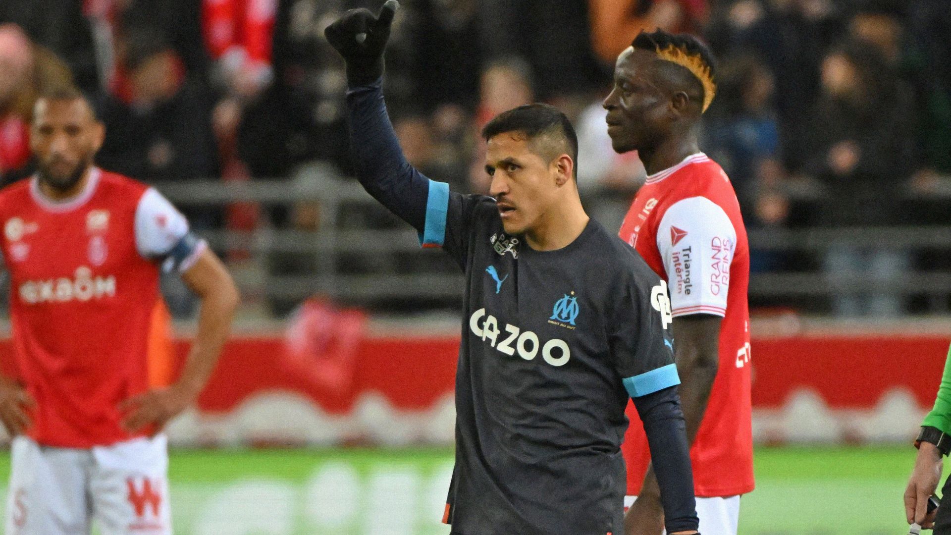 Alexis Sanchez Reims Marseille Ligue 1 19032023