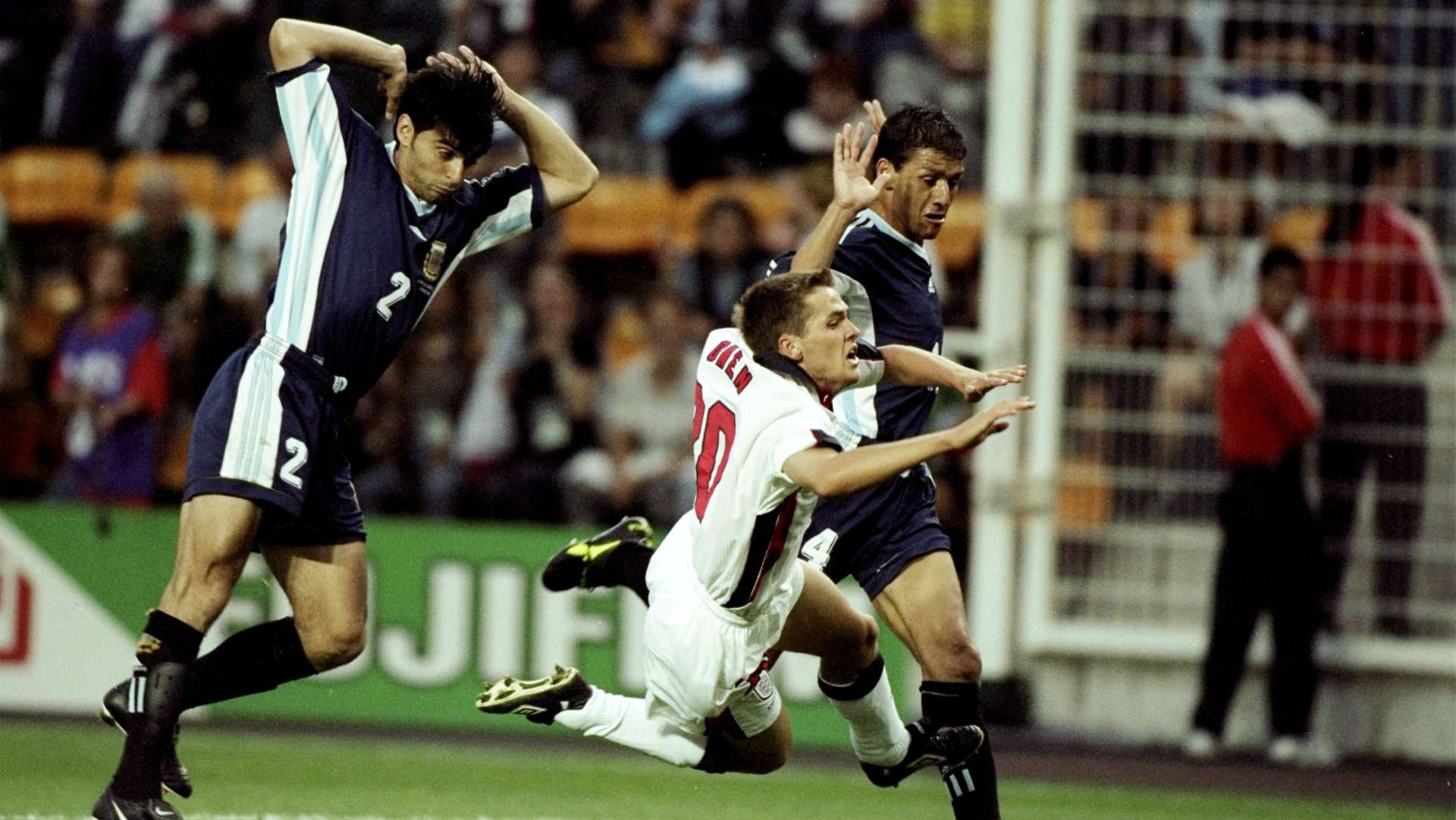 Michael Owen England Argentina World Cup 1998