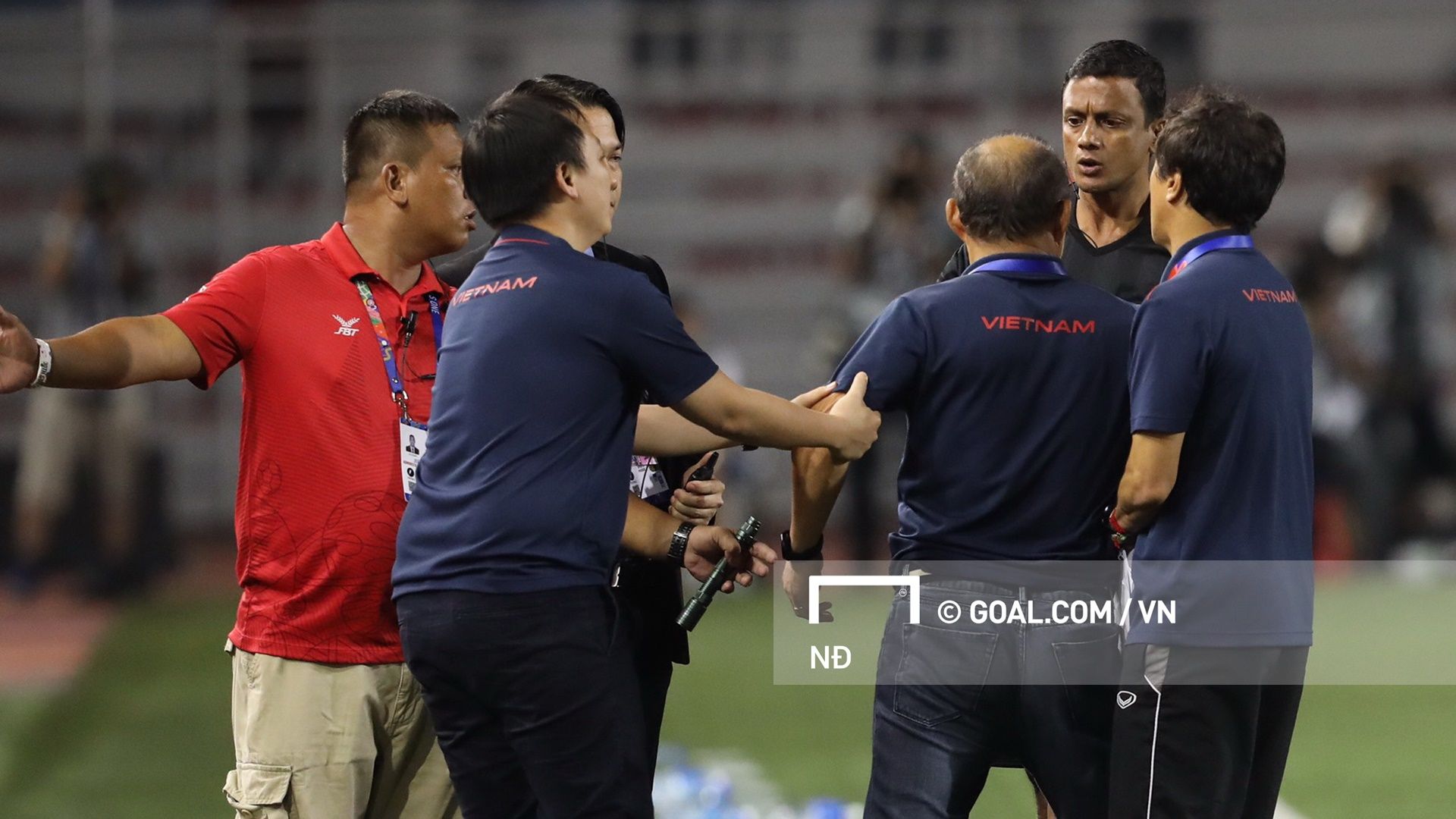 Coach Park Hang-seo - Lee Young-jin - Le Huy Khoa | U22 Vietnam vs U22 Indonesia | SEA Games 30 - 2019 | Finals