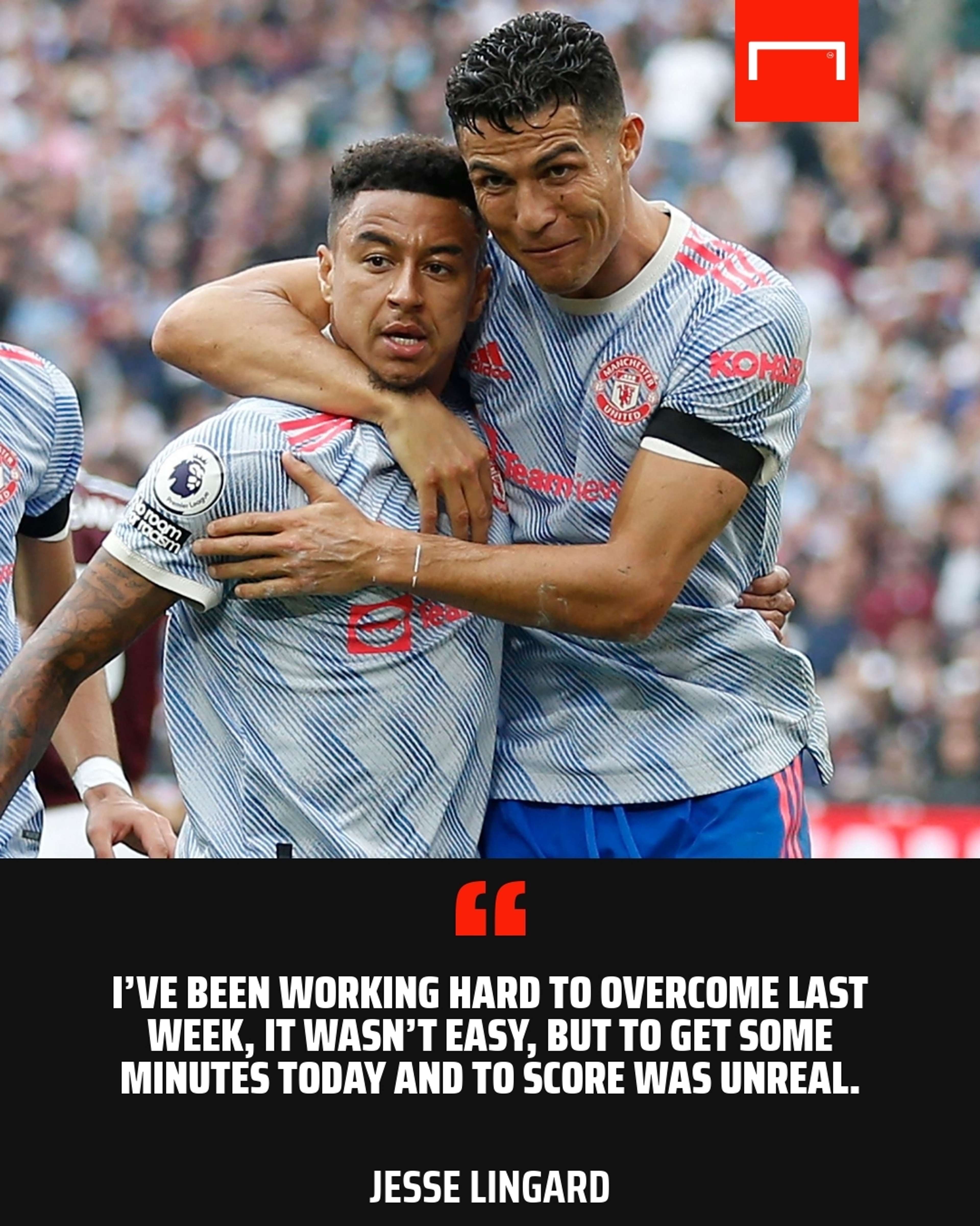 Jesse Lingard Manchester United quote GFX