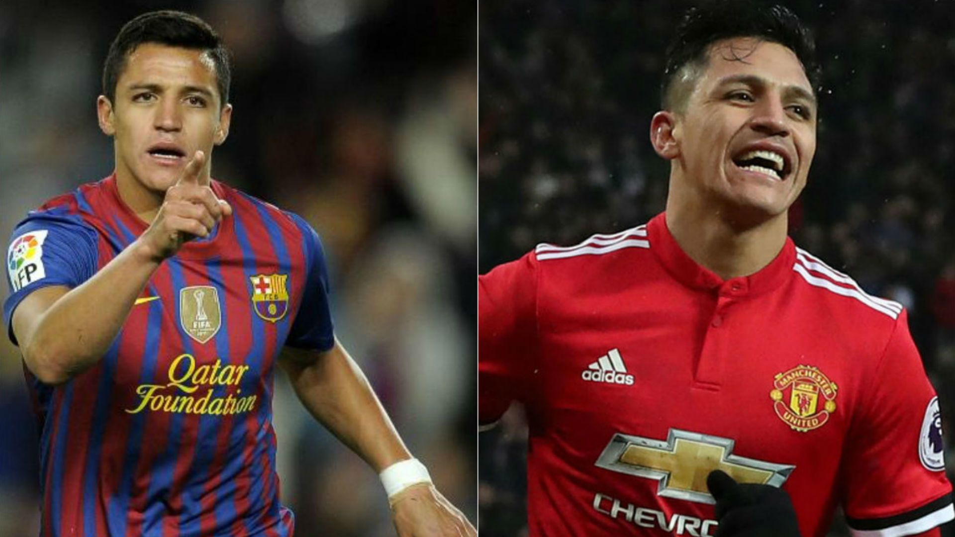 Alexis Sánchez Barcelona Manchester United