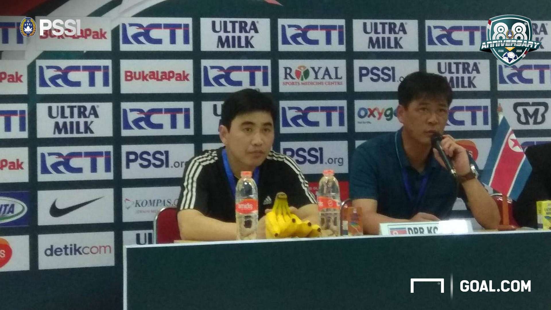 PSSI - Anniversary Cup - Ju Song Il - Pelatih Korea Utara U-23