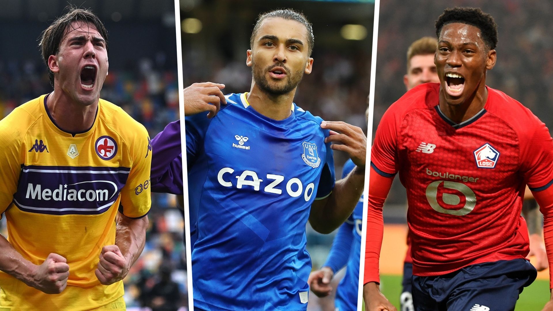 Vlahovic Calvert-Lewin David GFX