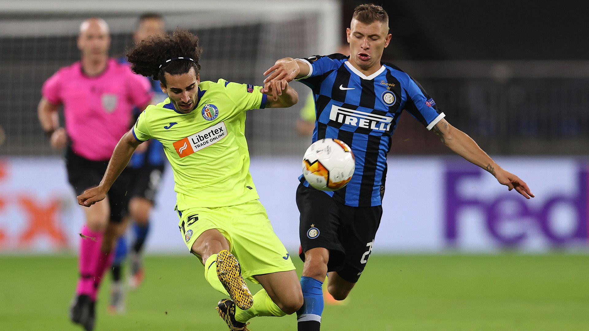 Marc Cucurella Nicolò Barella Inter Getafe