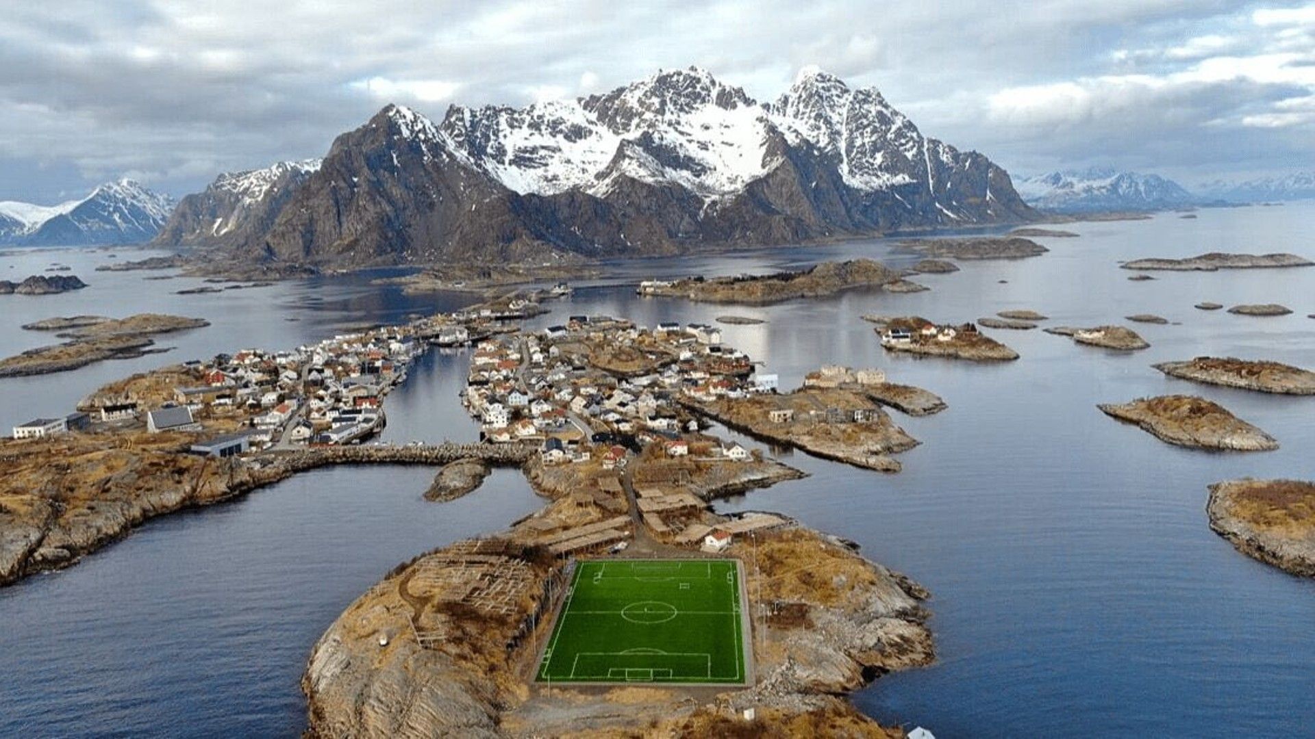 Henningsvær Idrettslag Stadion, Norway