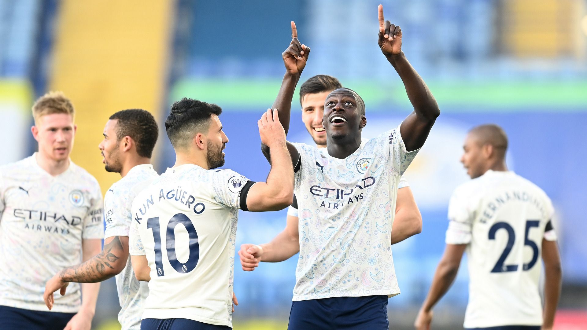 Manchester City celebration