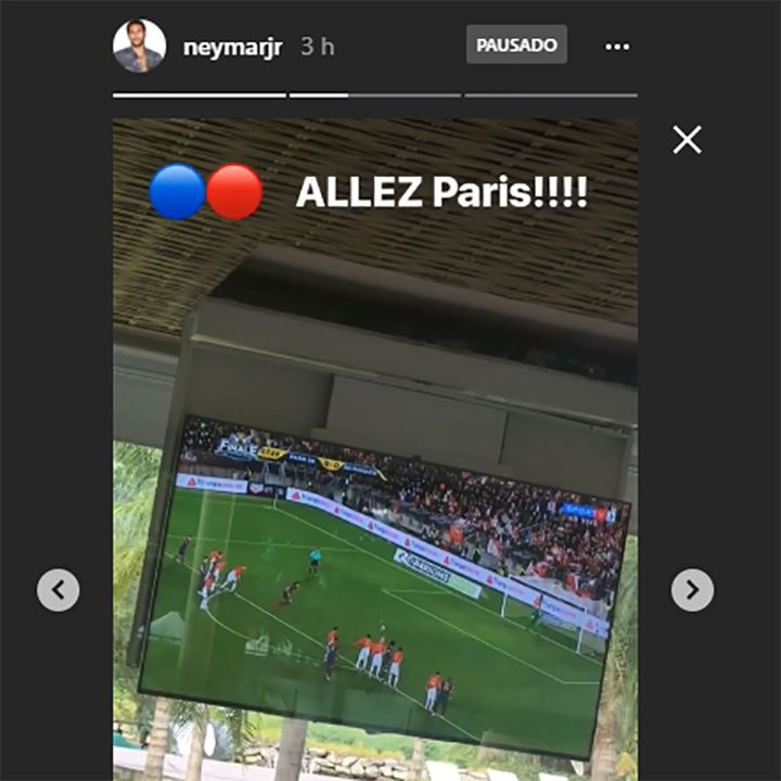 BODY ONLY Neymar PSG Coupe de La Ligue Champions 31032018