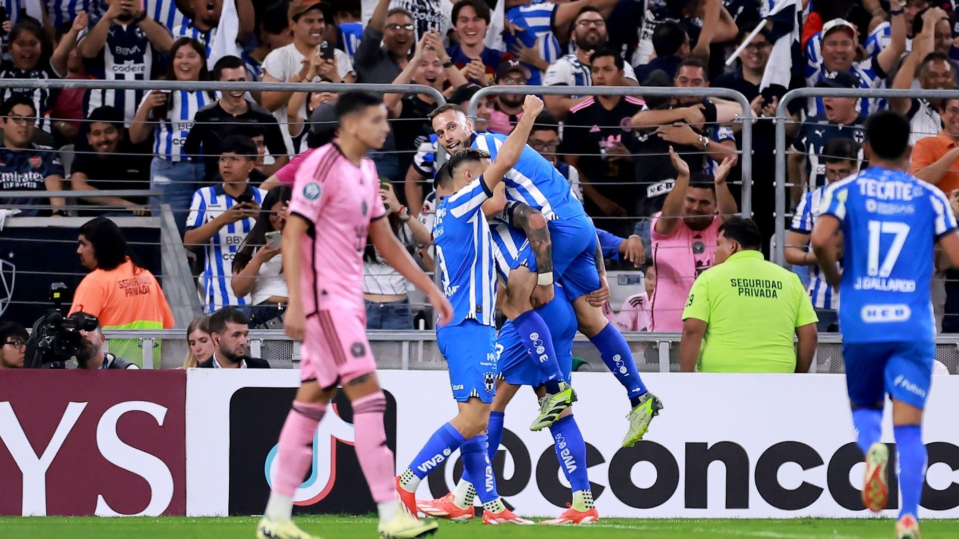 Rayados de Monterrey festejo Concachampions 2024
