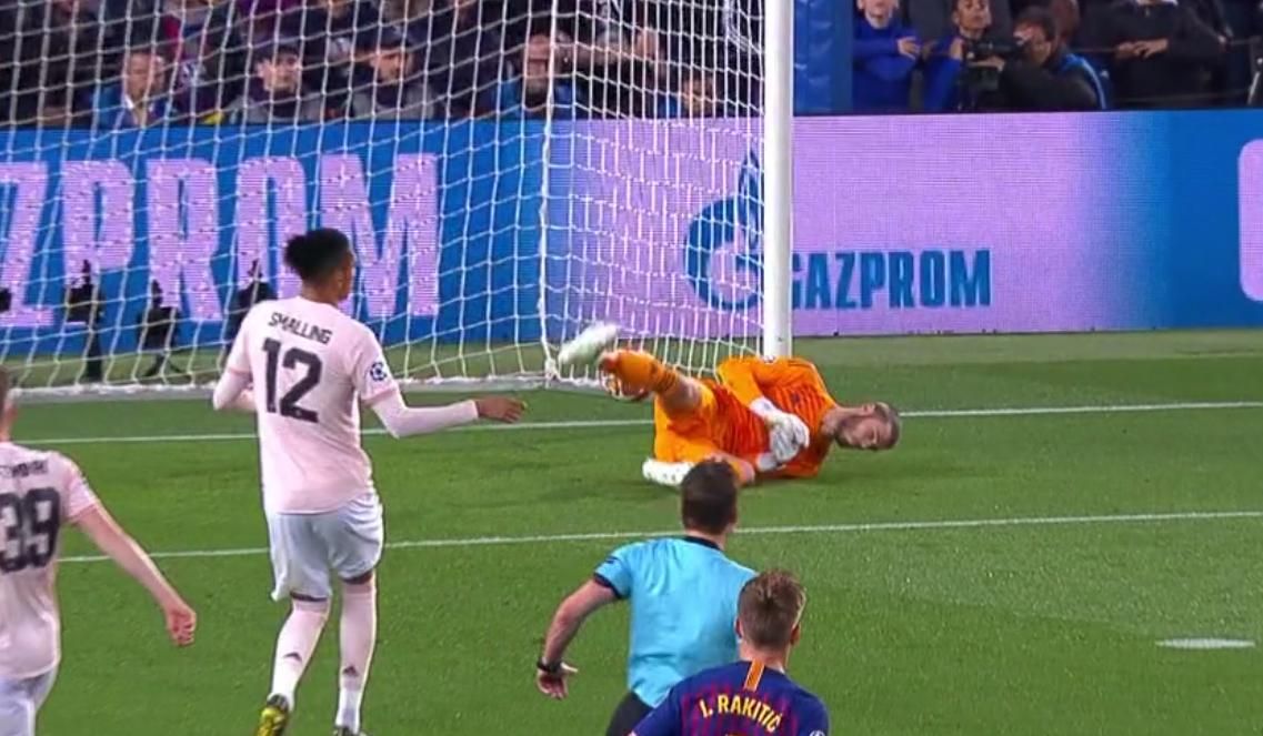 Cantada De Gea Barcelona Manchester United