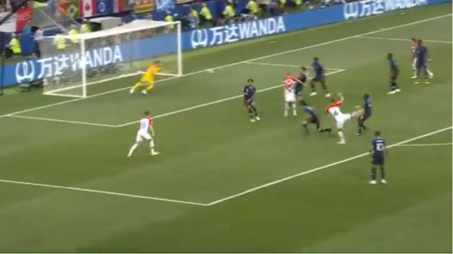 Perisic Croacia Francia Gol Captura