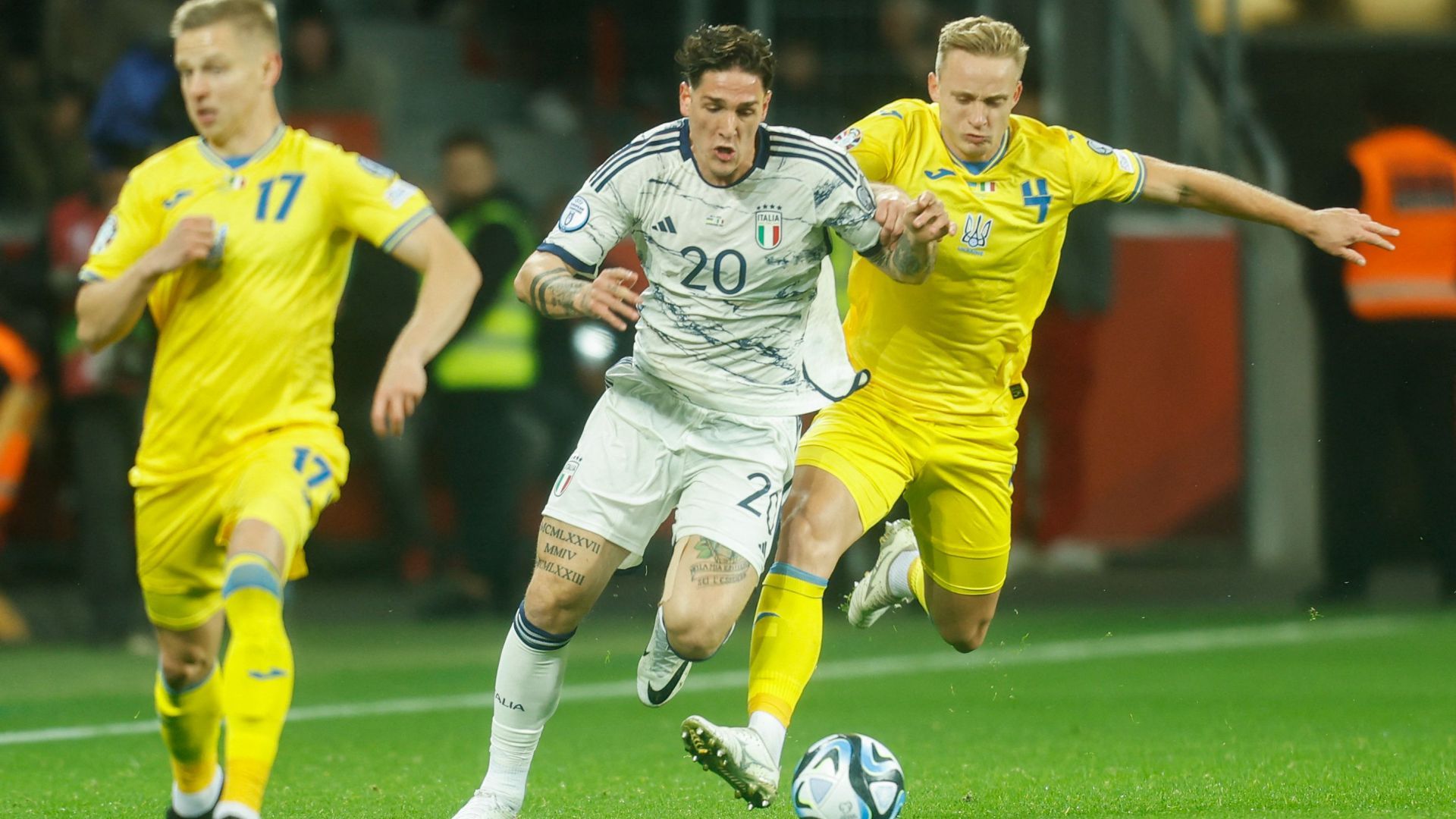Nicolo Zaniolo Ukraine Italy UEFA EURO 2024 European qualifier