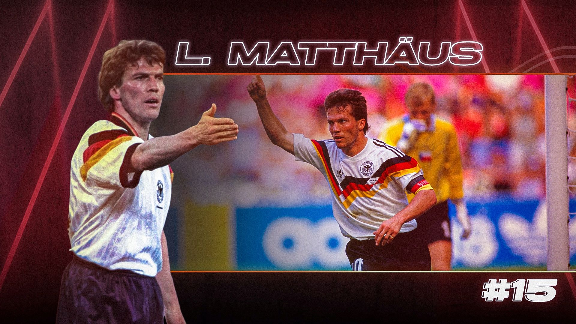1994 ドイツ代表 10番 マテウス Matthäus ユニフォーム GOAL50