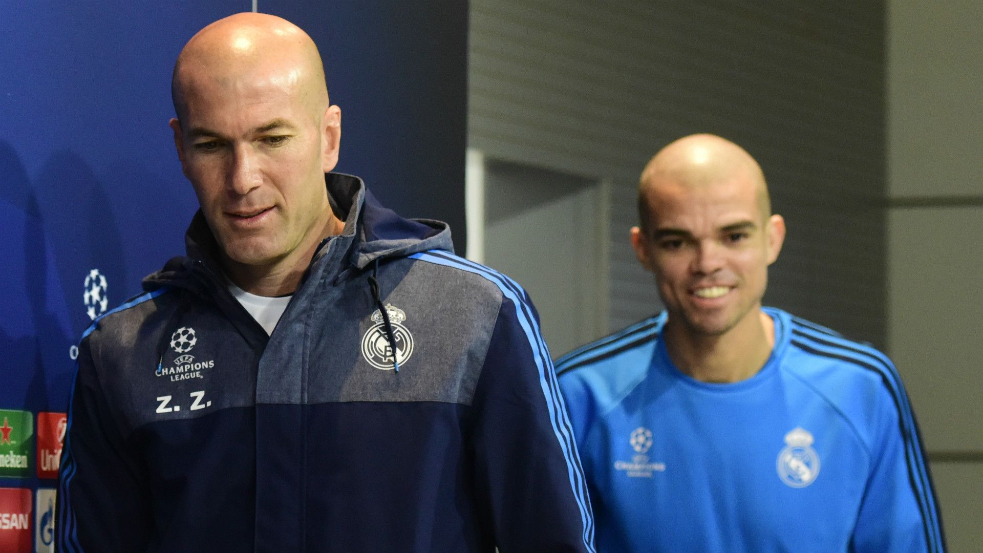 Zidane Pepe Real Madrid Champions League