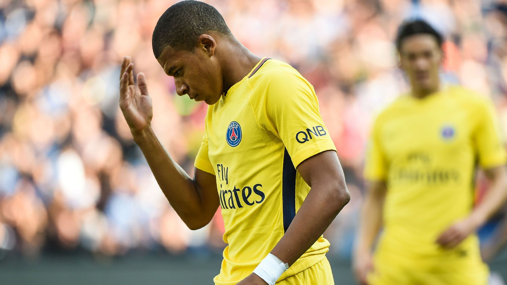 Kylian Mbappé Montpellier PSG Ligue 1 23092017