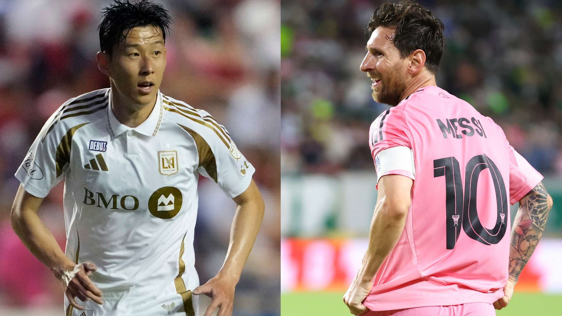 Son Heung-min Lionel Messi 2025