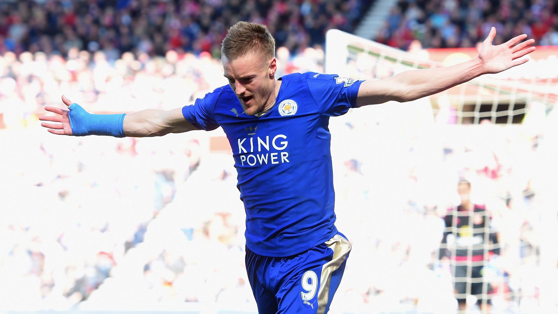 Jamie Vardy Leicester City Premier League against Sunderland 10042016