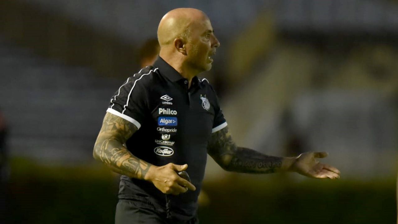 Jorge Sampaoli Altos-PI Santos Copa do Brasil 06022019