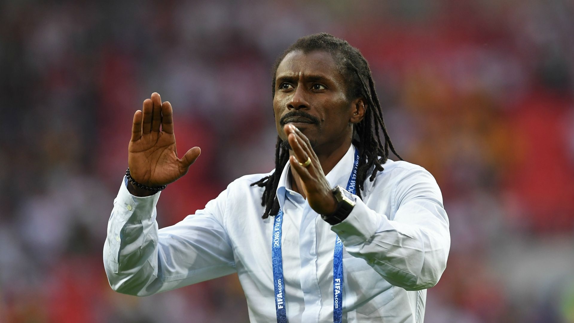 Aliou Cisse - Senegal coach