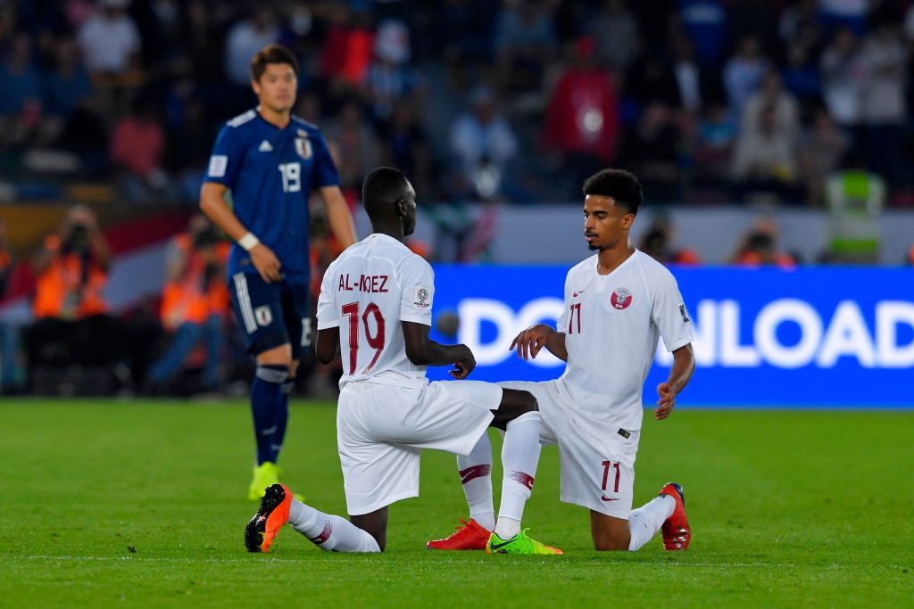 Almoez Ali Akram Afif Japan vs Qatar AFC Asian Cup Final