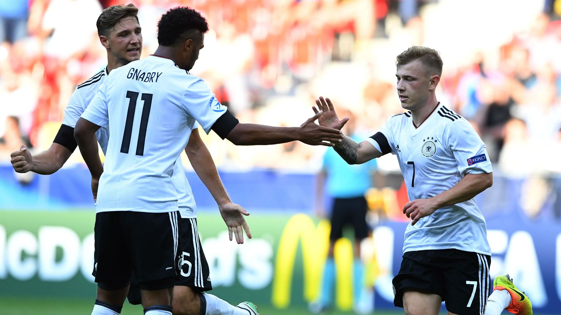 Max Meyer Serge Gnabry Germany U-21