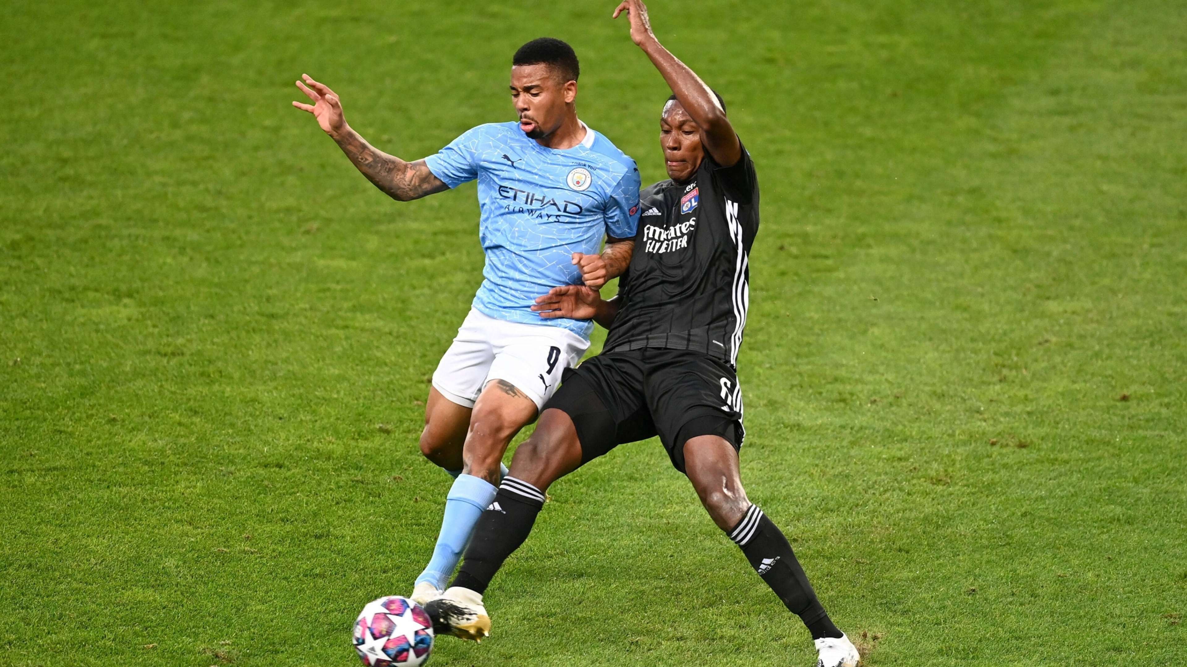 GER ONLY Marcelo Gabriel Jesus Olympique Lyon Manchester City 15-08-2020
