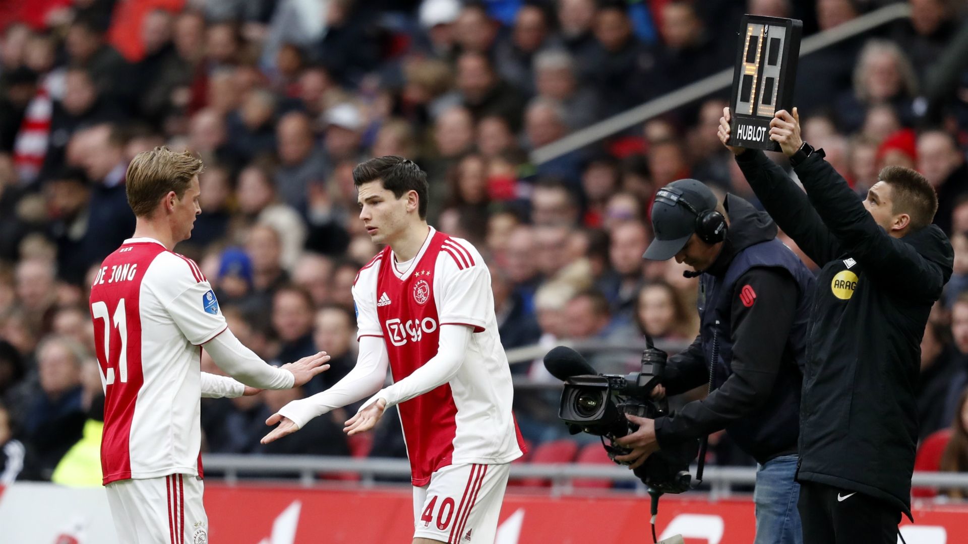 Frenkie de Jong, Ajax - Excelsior, 04132019