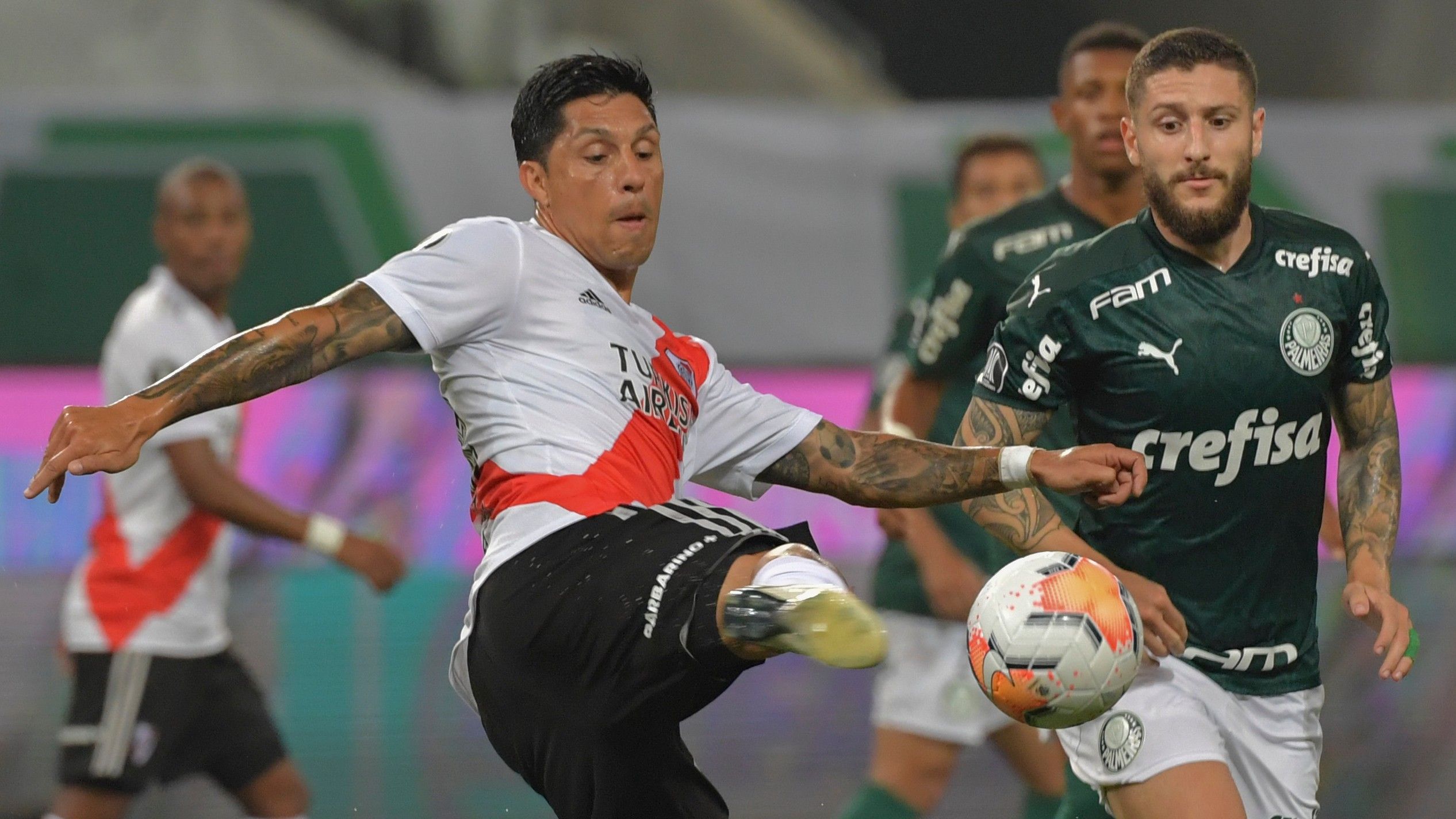 Enzo Perez Palmeiras River Semifinal Vuelta Copa Libertadores 2020