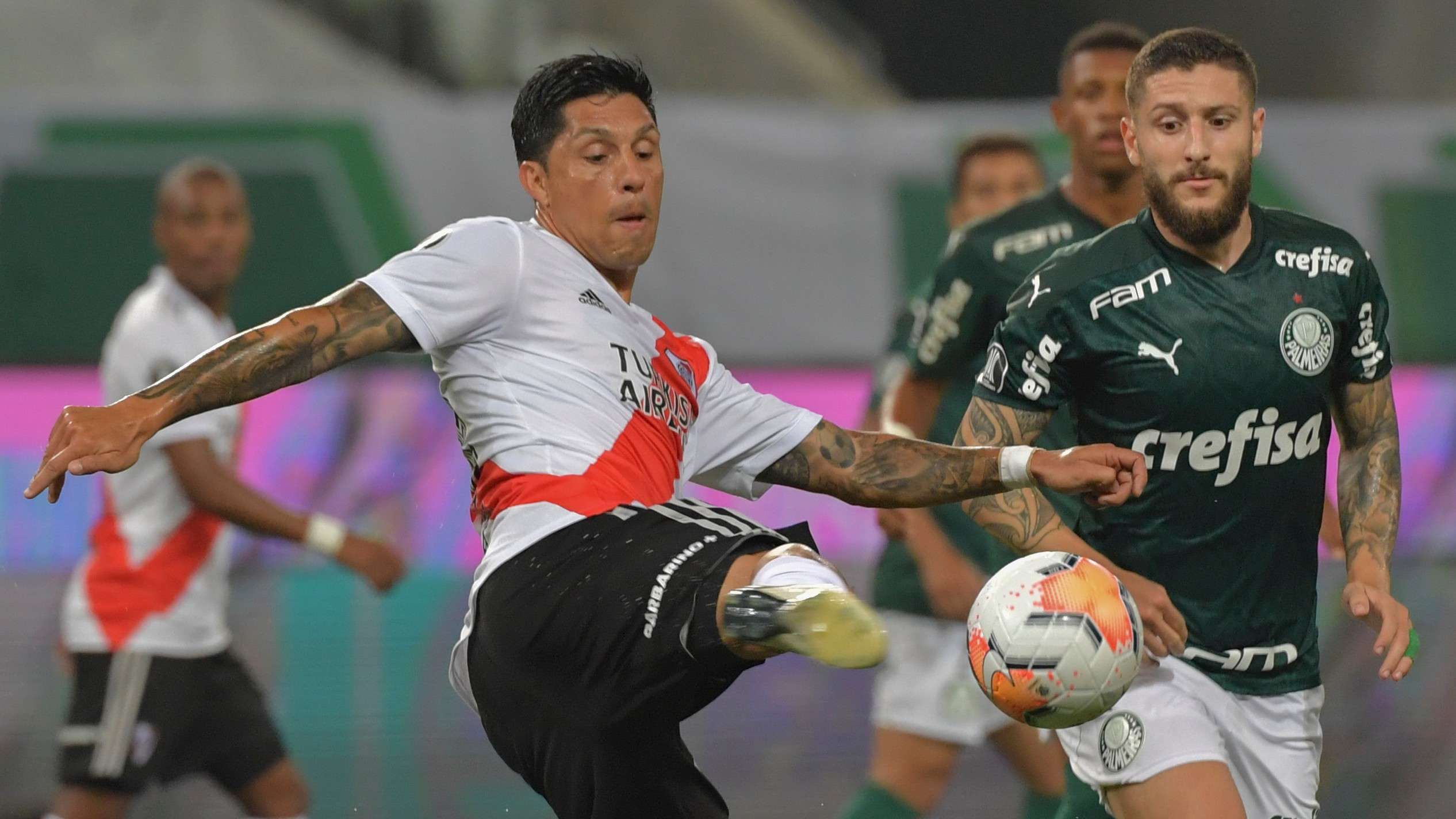 Enzo Perez Palmeiras River Semifinal Vuelta Copa Libertadores 2020