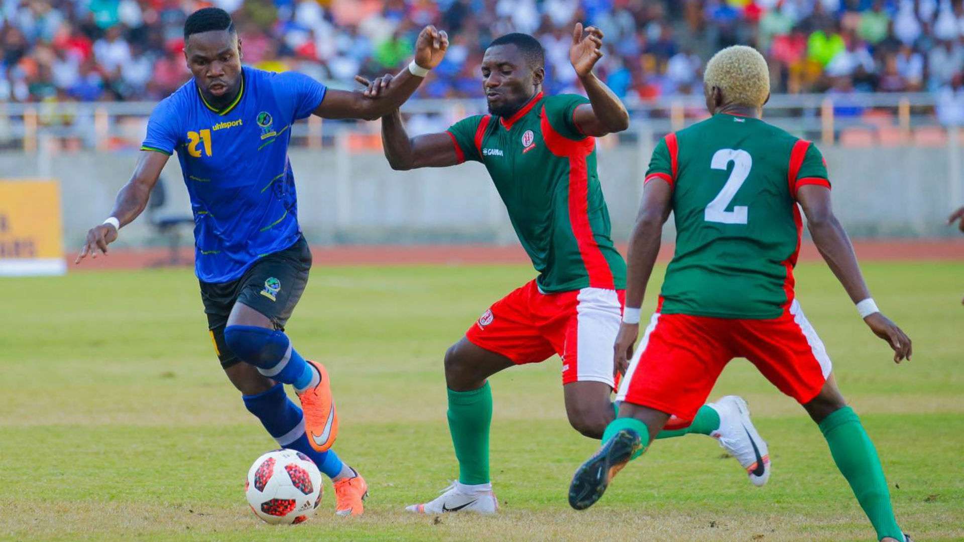 Tanzania vs Burundi friendly duel.