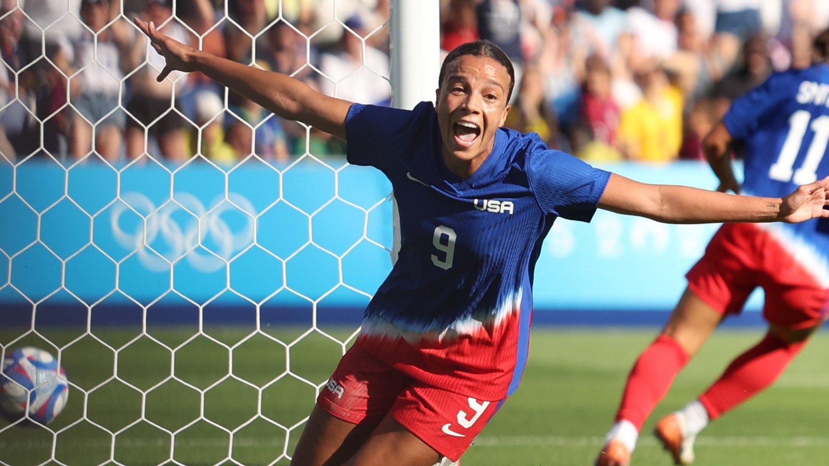 Mallory Swanson USWNT Olympic HIC 2:1